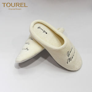 Taban özellikleri Spa deri Pu ekipmanları Jw havlu Eva yapay marriott işlemeli otel bayan lüks banyo banyo terlik - Product Image 4