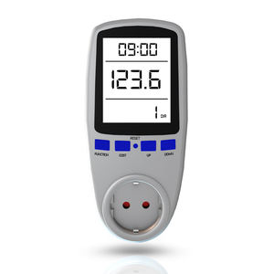 Misuratore di consumo energetico, monitor di elettricità ricaricabile con schermo LCD retroilluminato, contatore di consumo elettrico - Product Image 1