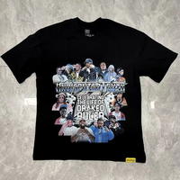 Kaos Pria Oversize Kasual Desain Cetak THAT'S AWFUL LOT COUGH SYRUP 100% Katun Lengan Pendek Putih Berkualitas Tinggi Worsted