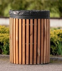 Wooden Trash Can Enclosures (Park / Street) - Product Image 4