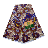 Tela estampada de Popelina, tejido liso de Hebei, 100% poliéster, satén, ligero, estampado africano, 94x60,94x60