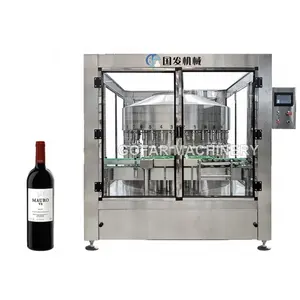 Machine de remplissage de bouteilles de boissons, rotative, automatique, haute qualité, vin, jus de voda, petite bouteille, machine de remplissage sous vide