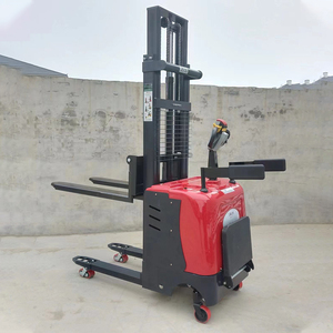 Chariot élévateur transpalette électrique complet à double levage hydraulique efficace de 2 tonnes (2000 kg) certifié CE, vente directe fabricant - Product Image 4