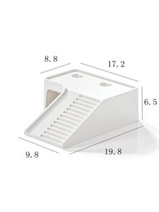 Haute qualité blanc PET plastique brésilien <span class=keywords><strong>tortue</strong></span> paysage réservoir <span class=keywords><strong>tortue</strong></span> se prélasser plate-forme échelle d'escalade <span class=keywords><strong>pour</strong></span> salon - Product Image 6