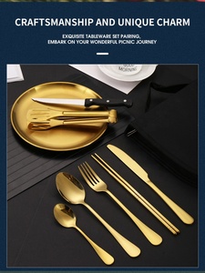 GEMEI 4-in-1 캠핑 용품 하이킹 콤보 팩 세트 바베큐 캠프 주방 조리기구 세트 조리기구 키트 - Product Image 6