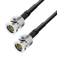 Câble CoaXPress CXP-6 BNC mâle vers BNC mâle 75 Ohm, câble coaxial haute vitesse pour caméra de vision industrielle