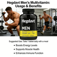 Compléments multivitaminés quotidiens OEM/personnalisés pour hommes, offrant de l'énergie, soutenant le système immunitaire, vitamines C et zinc, 90/150/240 unités