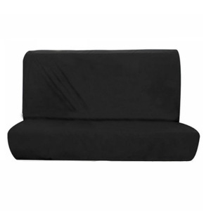 Fundas Universales para Asientos de Coche de PVC Negro, Paquete de Dos, Protectores de Asientos Traseros Transpirables y Mejorados para Model X, Touran, Tiguan - Product Image 4