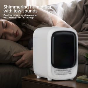 2025 baru 3.5L pelembap meja Bt nirkabel Speaker tujuh warna lampu Ambient aromaterapi semprotan besar pelembap ultrasonik - Product Image 5