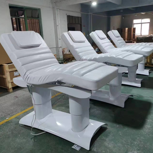 Luxury Modern Gold <b>Electric</b> Collapsible Spa Facial Massage Bed for Estheticians Beauty Salon Lash Bed Living Room Bedroom Hotel - Product Image 3