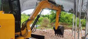 Máquina excavadora CAT 306 usada, equipo de construcción con movimiento de ruedas, motor excavador de orugas hidráulico, oruga de segunda mano - Product Image 5