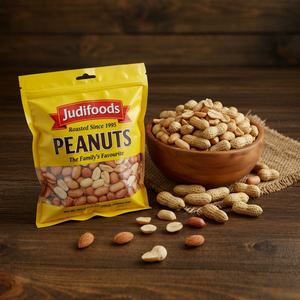 FDA-Approved <b>Roasted</b> Peanuts Pouch Resealable Zipper Mylar Packaging for Retail - Product Image 1