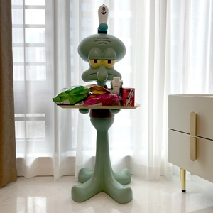 Dibujos animados personalizados pulpo hermano bandeja piso adornos de gran tamaño marioneta de mano hit trabajador sofá sala de estar - Product Image 1