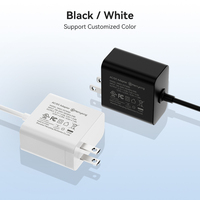 Fuente de Alimentación USB-C PD de 5.1V/5A 27W con Certificación UL para Raspberry Pi 5, para Reducir Advertencias de Bajo Voltaje