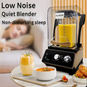 Frullatore Elettrico Professionale Lexical per Uso Intensivo, 5 Velocità con Controllo a Manopola, Caraffa Infrangibile da 2L, Silenzioso, per Uso Domestico e Alberghiero in Cucina - Product Image 4