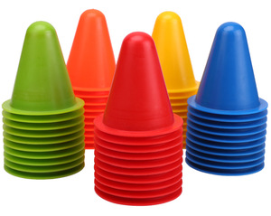 Conos de Agilidad Deportivos YOTO de 8 cm para Entrenamiento de Fútbol para Niños, Marcadores Flexibles y Duraderos de PE - Product Image 5