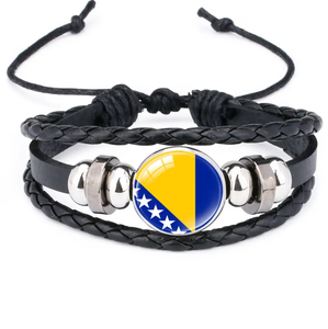 Bracelet tissé à la main <span class=keywords><strong>Jordan</strong></span> <span class=keywords><strong>Union</strong></span> Jack, best-seller, polyvalent, souvenir de voyage, cadeau de vacances, personnalisé - Product Image 4