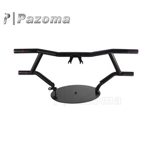 哈雷FLHX FLHR FLTRU 2014-2025摩托车高速公路发动机防护防撞杆，带Delrin滑块端 - Product Image 5