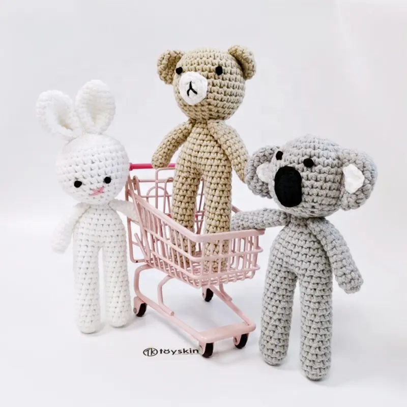 Custom Made Animali di Peluche Crochet Giraffa Per Bambini Giocattoli di Peluche e Giocattoli Società di Commercio All'ingrosso Shenzhen