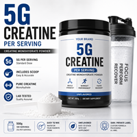 Créatine monohydrate micronisée de haute pureté avec une excellente fluidité pour les capsules, les comprimés et les sachets