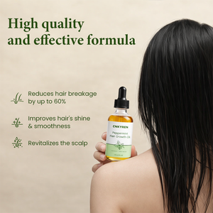 Produk Perawatan Rambut Dengan Minyak Peppermint Alami untuk Menghaluskan, Melembapkan, Menenangkan Kulit Kepala, Merawat Ketombe, dan Perawatan Folikel - Product Image 4