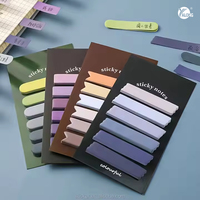 YALONG gros personnalisé collant Index onglets autocollant Post Note inscriptible Note onglets auto-adhésif signet bloc-notes avec des marqueurs de page