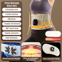 Ceinture de massage abdominale chauffante pour brûler la graisse du ventre, faire fondre la cellulite, lisser et raffermir l'estomac