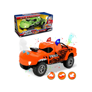 Peuter Muziek Nijlpaard Monster Trucks Kids Speelgoedauto 'S Met Geprogrammeerde Spuitlichtmodi 2-4 Jaar Oud Plastic Materiaal Voor Jongens - Product Image 6