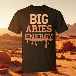 Camiseta Big Aries Energy para hombre y mujer, diseño de signo del zodiaco, regalo de cumpleaños - Product Image 3