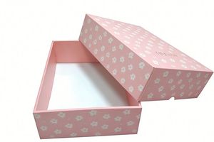 Cajas de Embalaje Rectangulares Ranuradas Autoarmables Ecológicas con Logotipo Personalizado para Calcetines Navideños - Product Image 1