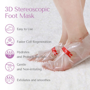Nouveau Pack sans huile <span class=keywords><strong>Footmask</strong></span> Exfoliant Masque pour les pieds Peeling Acide salicylique Supprimer les callosités Glycérine Masque pour les pieds - Product Image 4