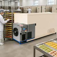 Machine de séchage de fruits à pompe à chaleur de type rack, qualité industrielle pour la transformation en Afrique