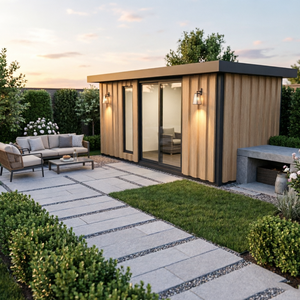 Maison d'hôtes préfabriquée, cabane de jardin confortable avec espace de réception pour réunions de <span class=keywords><strong>café</strong></span>, rassemblements sociaux et détente - Product Image 2