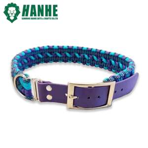 Collare per <span class=keywords><strong>cani</strong></span> fatto a mano in Nylon intrecciato con guinzagli per <span class=keywords><strong>cani</strong></span> - Product Image 3