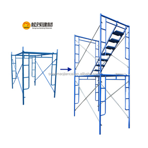Cuplock/ringlock Sơn mạ kẽm giàn giáo di động H khung giàn giáo cho xây dựng xây dựng - Product Image 2