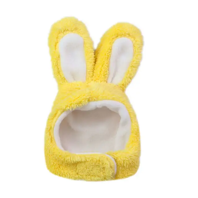 Amazon – couvre-chef réglable pour animaux de compagnie, chapeau de lapin avec oreilles de lapin, chapeau pour chien et chat, chapeau mignon pour animaux de compagnie