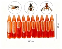 Fruitvliegferomoonlokmiddel voor Bactrocera Dorsalis & Cucurbitae, landbouw ongediertebestrijding voor citrus, citroen, meloen, passievrucht