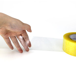 Chất lượng cao nóng bán dễ dàng <span class=keywords><strong>Tear</strong></span> màu vàng Bopp <span class=keywords><strong>Single</strong></span> <span class=keywords><strong>Side</strong></span> băng dính - Product Image 3