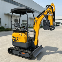 Mini-excavatrice sur chenilles YUNTU 2,5 tonnes avec moteur japonais, certifiée CE EPA Euro 5, petite pelle hydraulique à vendre