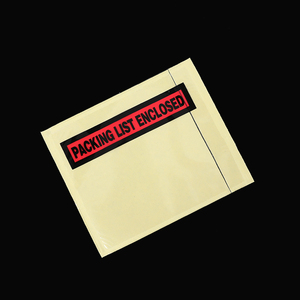 Rõ ràng tự dính đóng gói danh sách túi trở lại tải in phong bì cho hàng tạp hóa kèm theo đóng gói trượt - Product Image 6