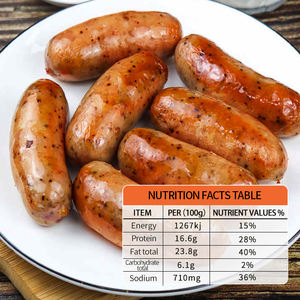 <span class=keywords><strong>ไส้กรอก</strong></span>เยอรมันรสพริกไทยดำ ไวซีเม่ย แบบกรอบ แท้ๆ ขายส่ง - Product Image 4