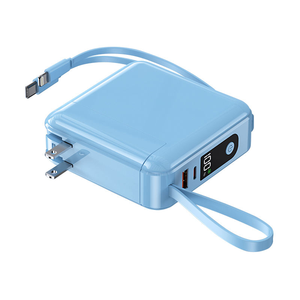 新款 5000mAh 容量 PD 22.5W 二合一快速充电移动电源，带插头充电器和 USB 数据线 - Product Image 6