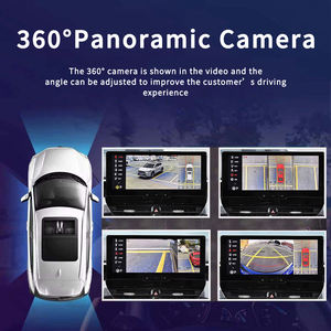 Toyota Corolla Cross écran d'origine voiture caméra panoramique à 360 degrés 4 canaux 1080p système de caméra de vue d'oiseau trajectoire dynamique - Product Image 6