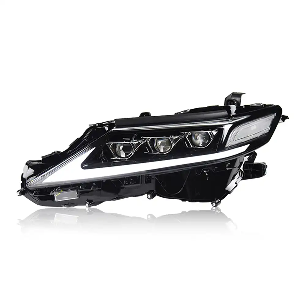 Para Toyota Camry Led Faróis (Clear Refletor) 2018-2022