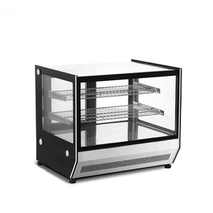 <span class=keywords><strong>Vitrina</strong></span> Refrigerada <span class=keywords><strong>de</strong></span> Sobremesa para Pasteles con <span class=keywords><strong>Puerta</strong></span> <span class=keywords><strong>de</strong></span> Cristal y Certificado CE, Mostrador Refrigerado para Tartas - Product Image 2