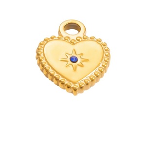 เครื่องประดับทำมือสำหรับผู้หญิง รุ่นพิเศษ สีคงทน สร้อยคอจี้ทอง 18K สร้อยข้อมือสแตนเลส DIY - Product Image 5