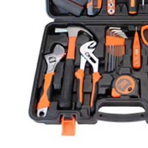 Ensemble <span class=keywords><strong>d</strong></span>'outils à main professionnels de 50 pièces, kit de réparation domestique, marteau, clé à molette, pinces, boîte à outils pour l'entretien domestique et le bricolage - Product Image 4