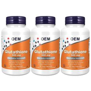 Pil Pendukung Detoksifikasi 500mg Tablet <span class=keywords><strong>Glutathione</strong></span> Perawatan Kulit Pemutih Suplemen <span class=keywords><strong>Glutathione</strong></span> Kapsul <span class=keywords><strong>Glutathione</strong></span> untuk Dewasa Vitamin - Product Image 1