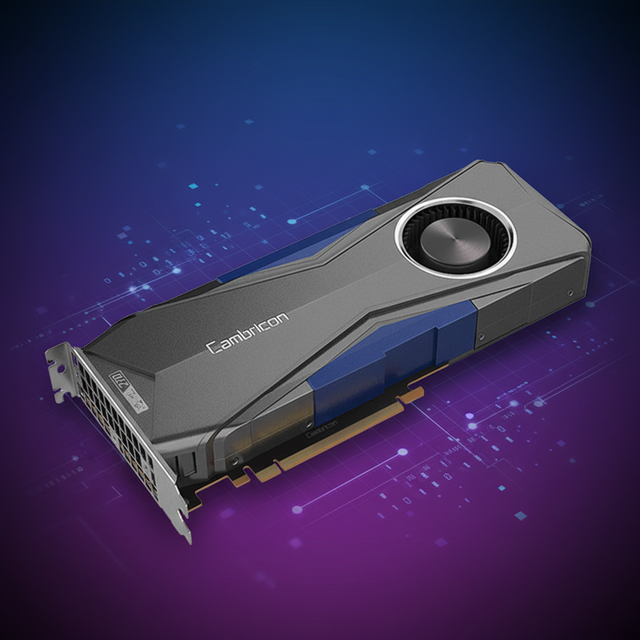 Wholesale Cambricon MLU270F4 NPU Accelerator Card for Edge AI Vision Computing Workstation