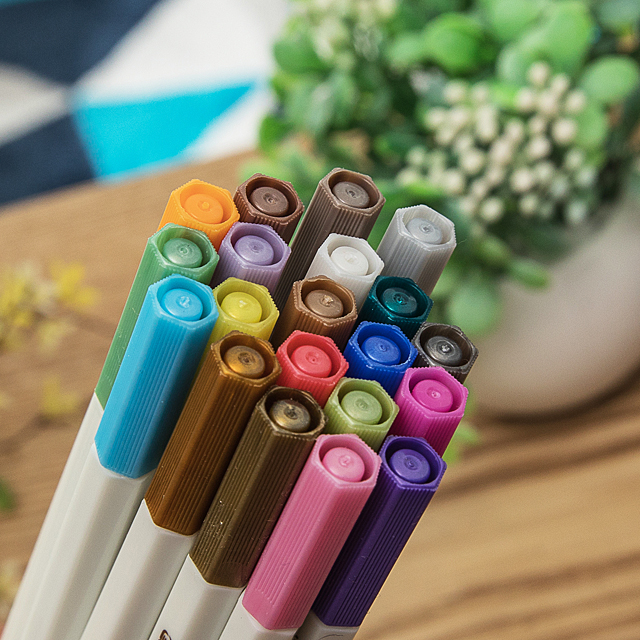 Оптовая продажа, цветные акварельные граффити, офисные Маркеры, ручка для рисования в школе